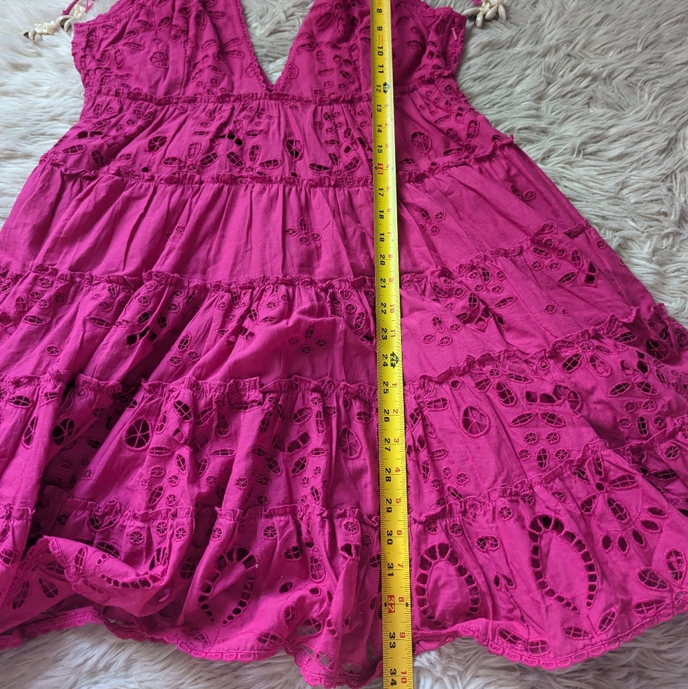 NWT Rococo Sand Sasha Mini Dress in Raspberry - Picture 11 of 16